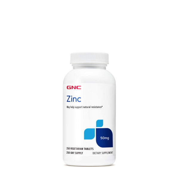 GNC Zinc 50mg 250 Tablets