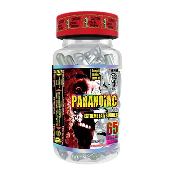 TERROR LABZ PARANOIAC EXTREME FAT BURNER 90 CAPS