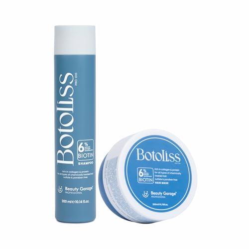 Beauty Garage Botoliss Biotin Shampoo 300ml & Mask 200ml (Pack of 2)