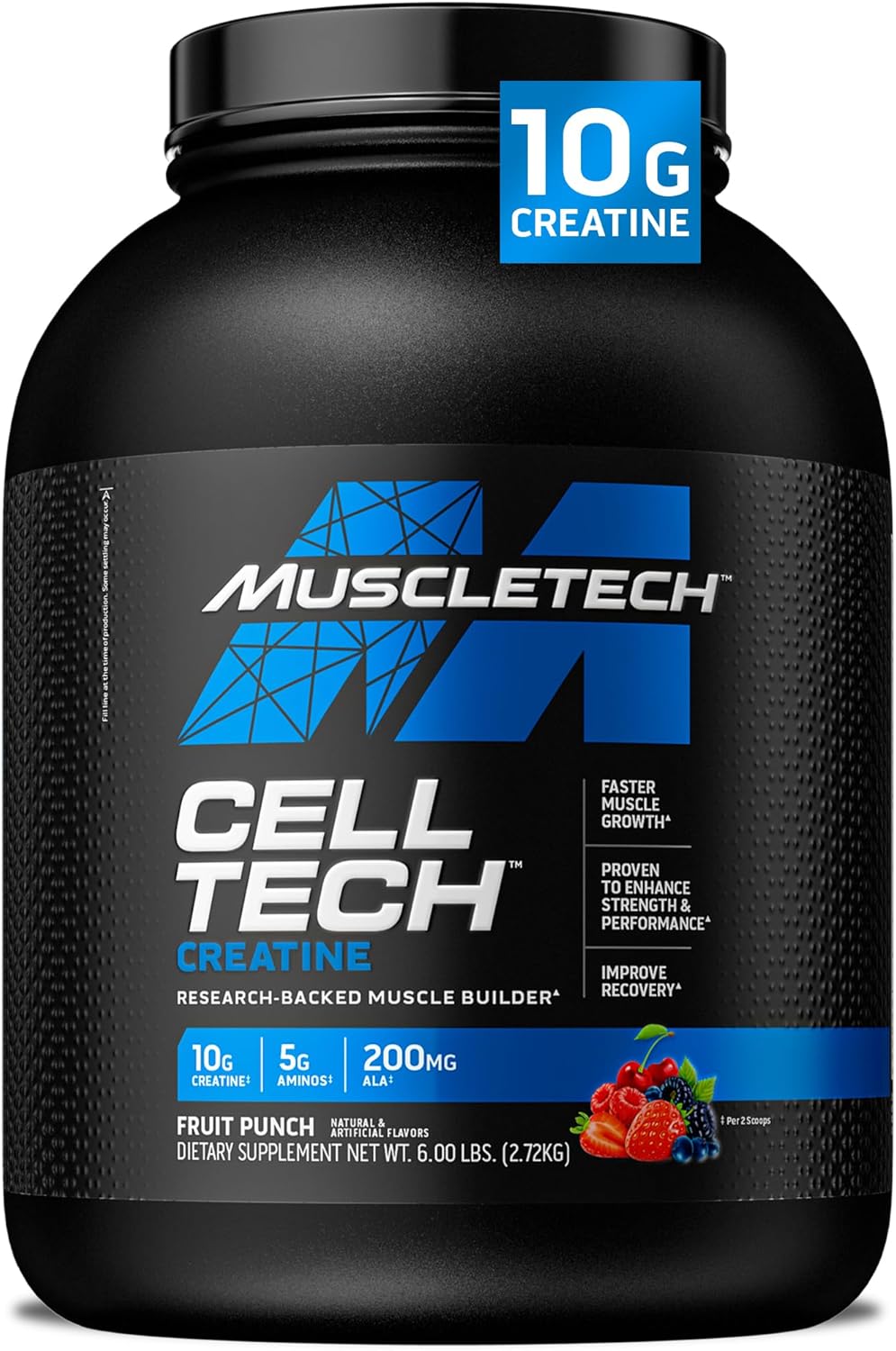 MuscleTech Cell Tech Performance Series - 6 LBS (Fruit Punch) (MADE IN U.S.A)