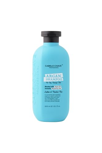 CABELO CHAVE Argan Hair Shampoo for Men & Women - 300ml