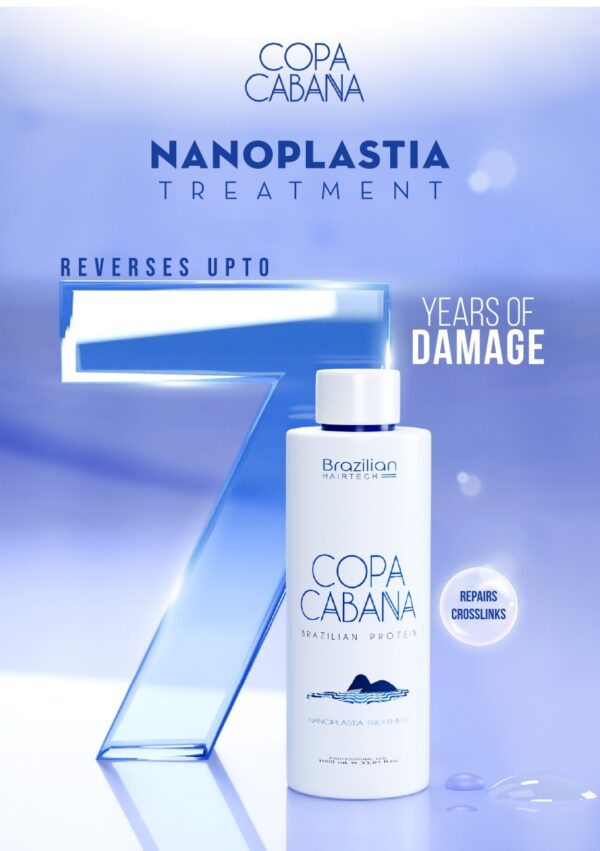 Brazilian HairTech Capacabana Brazilian Protein (Nanoplastia Treatment) 1000ML - Image 3